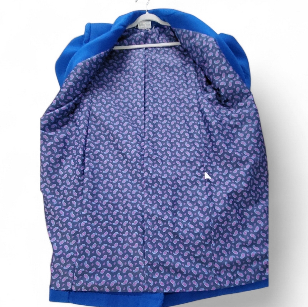 Ashley Scott Pure Wool Blue Coat. SP. - Picture 6 of 13